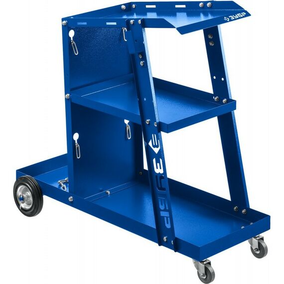 Инструментальные тележки: Тележка для сварочных аппаратов Зубр Профессионал 38915 универсальная фотографии