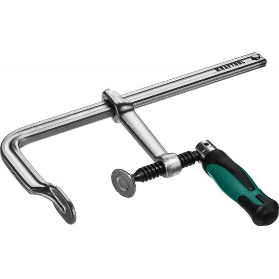 Тиски, струбцины, наковальни, верстаки: Струбцина KRAFTOOL FORGE FF-300/120 тип F 300/120 мм, 550 кгс [32014-120-300] фотографии