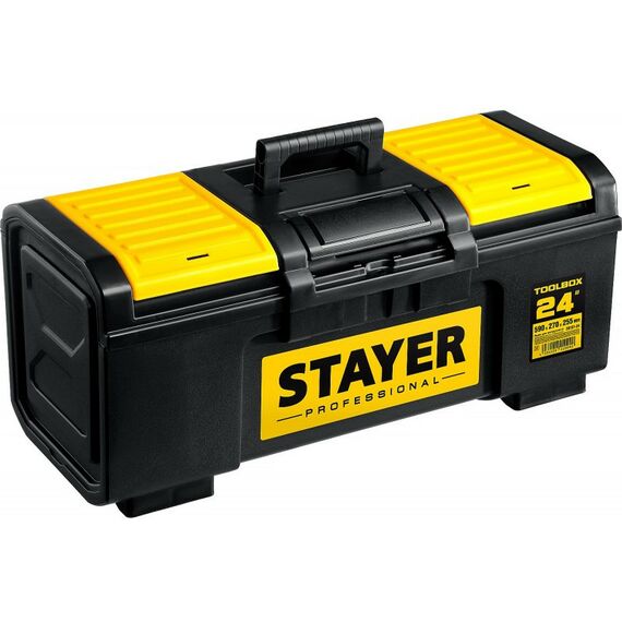 Ящики и сумки для инструмента: Ящик для инструмента STAYER Professional TOOLBOX-24 пластиковый [38167-24] фотографии