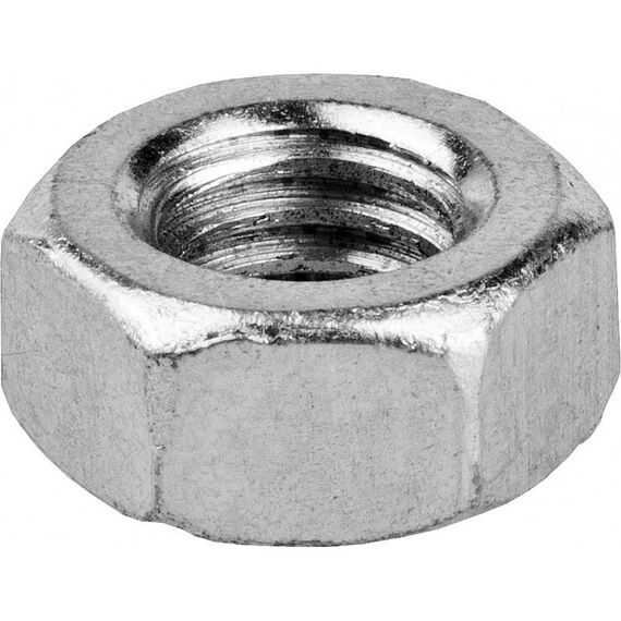 Метрический крепеж: Гайка Зубр M16 ГОСТ 5927-70, 5 кг, кл. пр. 6, оцинкованная [303550-16] фотографии