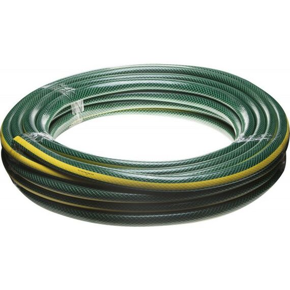 Шланги, системы водопровода и автополива: Поливочный шланг GRINDA STANDARD 1" 25 м 10 атм трёхслойный армированный [429000-1-25] фотографии