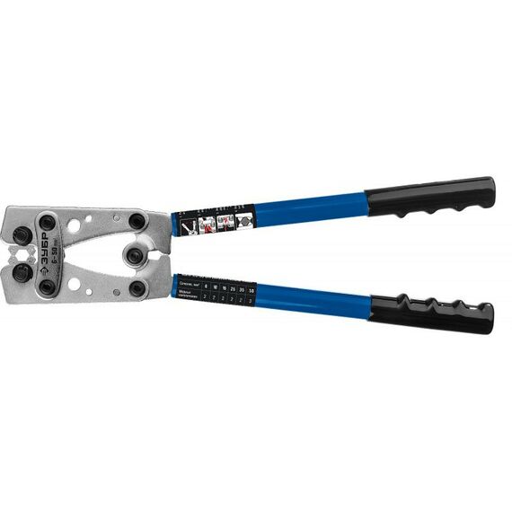 Электромонтажный инструмент: Пресс-клещи Зубр Профессионал ПКГ-50 усиленные гексагональные 6 - 50 мм.кв [45453] фотографии