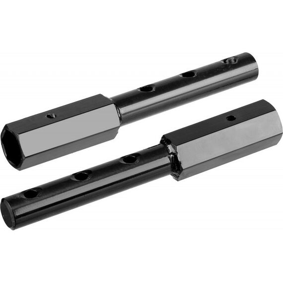 Навесное оборудование для мотоблоков и культиваторов: Удлинитель Зубр УД-3 HEX 32 - круг 30мм, набор 2 шт [707107-3] фотографии