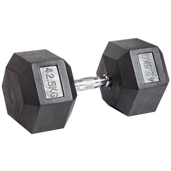 Гантели:  Гантель гексагональная обрезиненная PROFI-FIT 42,5 кг фотографии