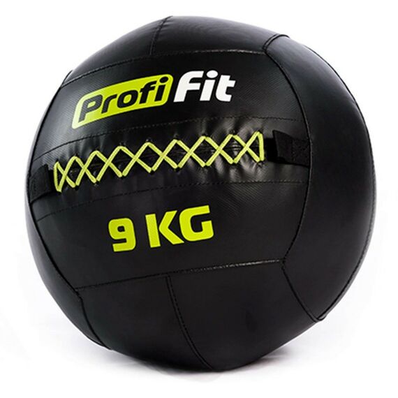 Фитнес оборудование:  Медицинбол набивной (Wallball) PROFI-FIT 9 кг фотографии