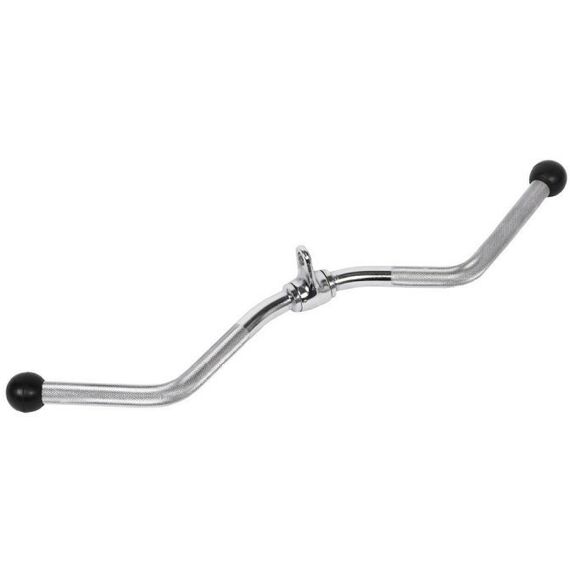 Аксессуары для тренажеров:  Рукоятка для тяги за голову изогнутая с ограничителями PROFI-FIT RT-015 фотографии