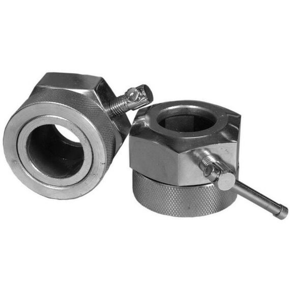 Грифы для штанги:  Замок для грифа D50 мм со стопором Премиум (1 шт) PROFI-FIT 2,5 кг фотографии