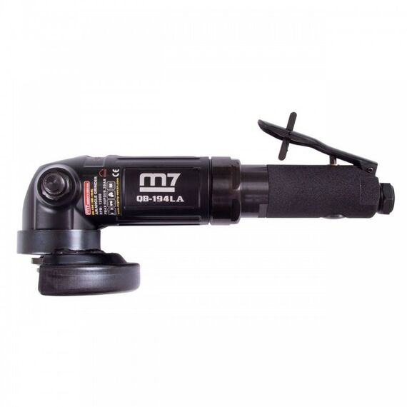 Пневмошлифмашины: Пневматическая угловая шлифовальная машина (УШМ) MIGHTY SEVEN QB-194L 100 мм, 12000 об/мин, с рычажным выключателем фотографии