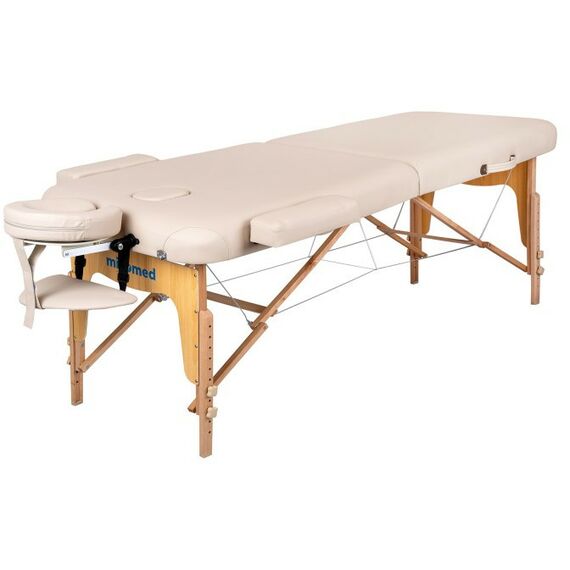 Массажные столы:  Массажный складной стол Mizomed Premium Pro 2 бежевый фотографии