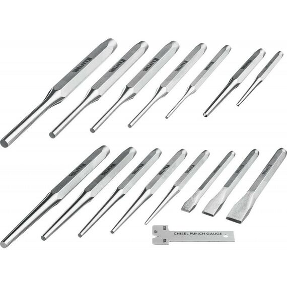 Наборы оснастки: Набор зубил и кернеров KRAFTOOL GRAND-15 15 предметов [21075-H15] фотографии