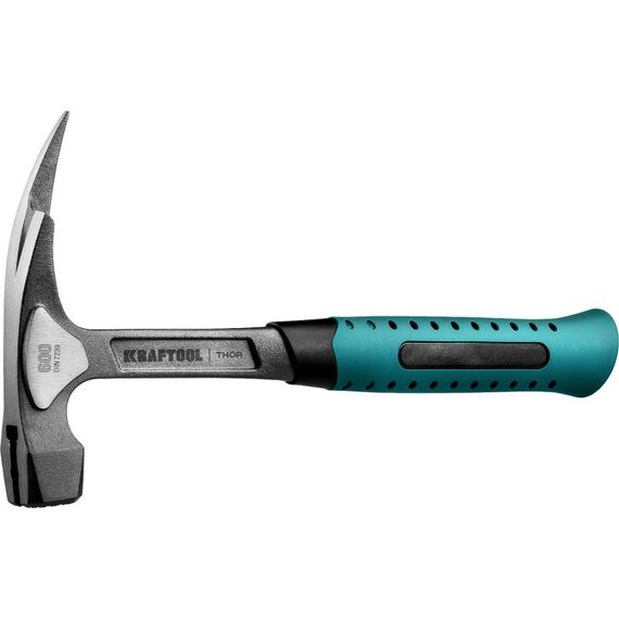 Молотки: Молоток КРОВЕЛЬЩИКА KRAFTOOL THOR 600 г цельнокованый, с магнитом [20181] фотографии