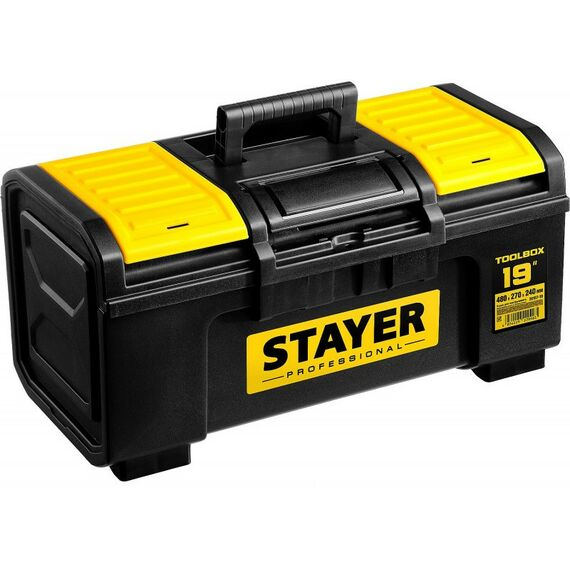 Ящики и сумки для инструмента: Ящик для инструмента STAYER Professional TOOLBOX-19 пластиковый [38167-19] фотографии