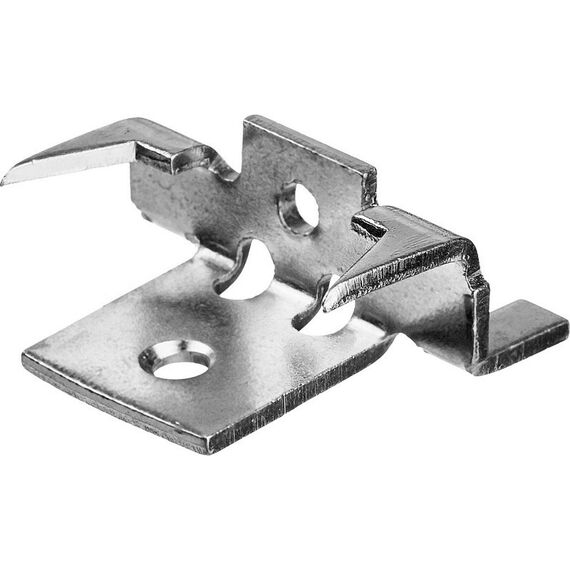 Перфорированный крепеж: Крепеж с шипами и дистанциром для террасной доски Зубр 30701 Союз 80 шт [30701] фотографии