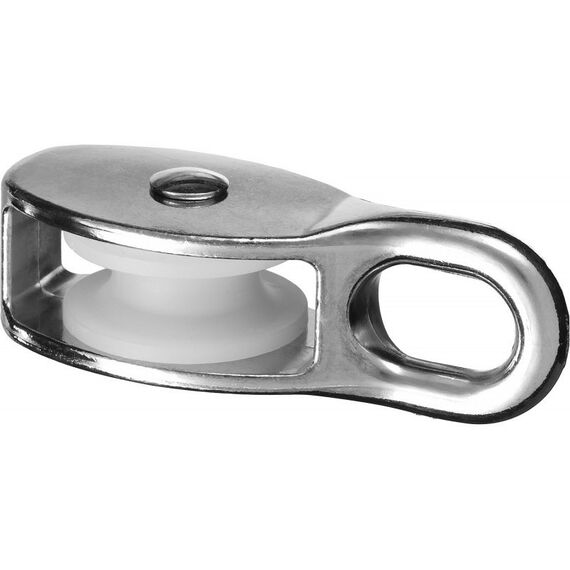 Такелажный крепеж: Блок одинарный Зубр 8x30мм 6 шт, нейлоновый шкив [4-304585-30] фотографии