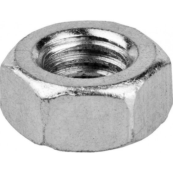 Метрический крепеж: Гайка Зубр M12 ГОСТ 5927-70, , 5 кг, кл. пр. 6, оцинкованная [303550-12] фотографии