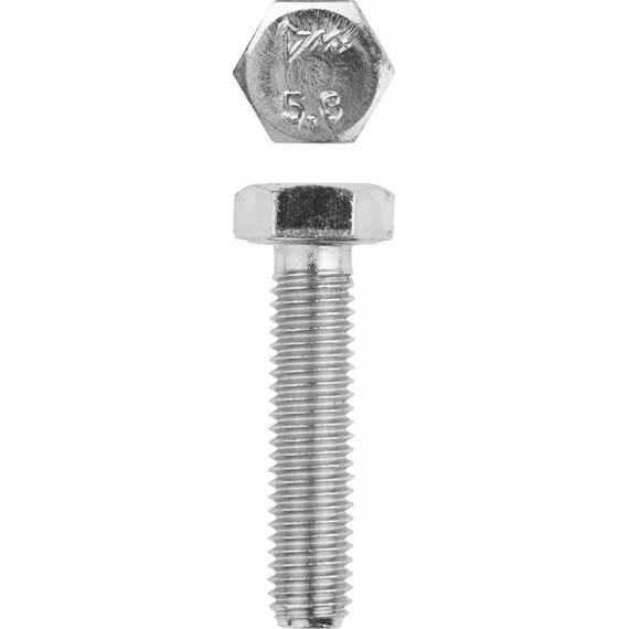 Метрический крепеж: Болт Зубр M8 x 35 мм ГОСТ 7798-70, 5 кг, кл. пр. 5.8, оцинкованный [303080-08-035] фотографии