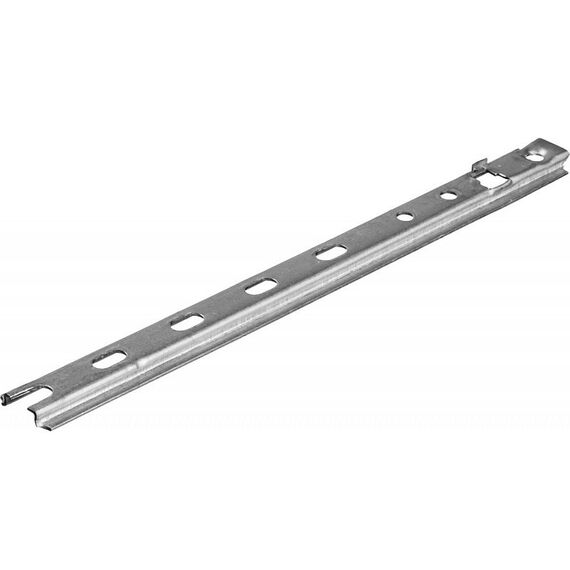 Перфорированный крепеж: Крепеж с дистанциром для фасадной и террасной доски Зубр Планка-Волна 190 мм 80 шт, оцинкованный [30703-190] фотографии