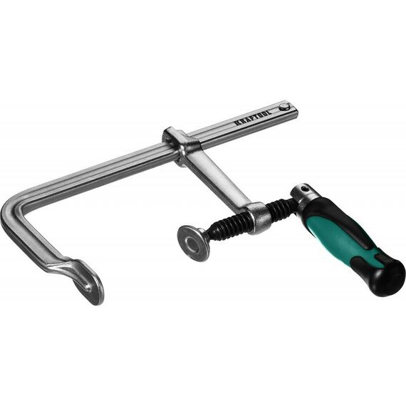 Тиски, струбцины, наковальни, верстаки: Струбцина KRAFTOOL FORGE FF-200/100 тип F 200/100 мм, 450 кгс [32014-100-200] фотографии