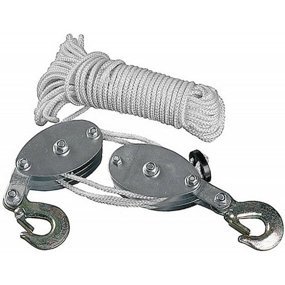 Лебедки, тали, тельферы: Полиспаст STAYER 50501 подъем до 3 м, вес до 200 кг фотографии