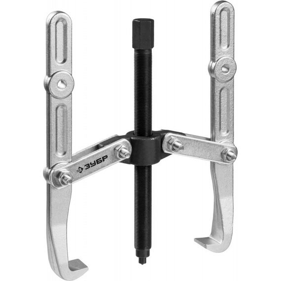 Демонтажный инструмент: Съемник шарнирный 2-захватный Зубр Профессионал 240 мм с удлиненными захватами [43316-240] фотографии