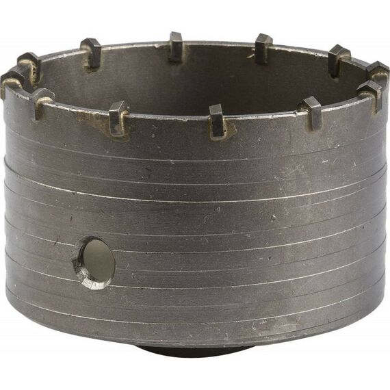 Буры, пики, коронки, сверла: Коронка буровая кольцевая Зубр 100мм по бетону, без державки [29180-100] фотографии