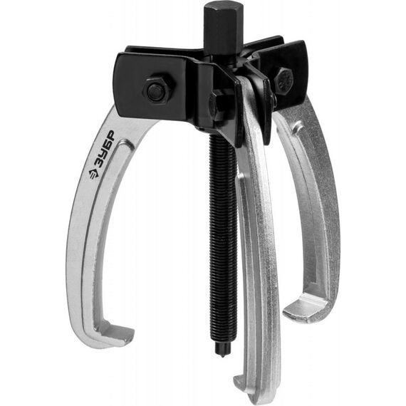 Демонтажный инструмент: Съемник шарнирный 3-захватный Зубр Профессионал 110 мм с серповидными захватами [43323-110] фотографии