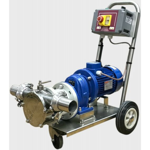 Насосы пищевые:  Импеллерный мезгонасос Z180 для вязких жидкостей с реверсом фотографии