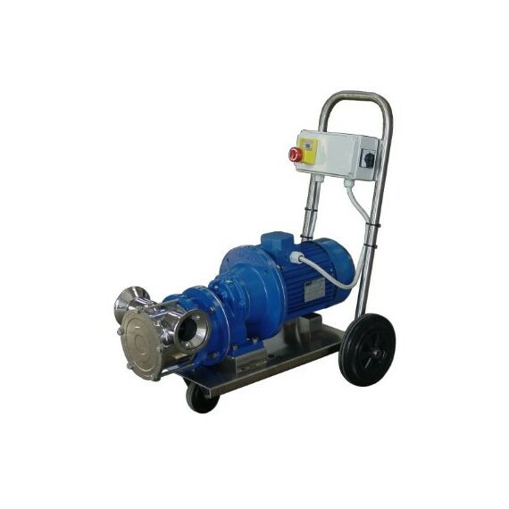 Насосы пищевые:  Импеллерный мезгонасос Z500 2V для вязких жидкостей с реверсом фотографии