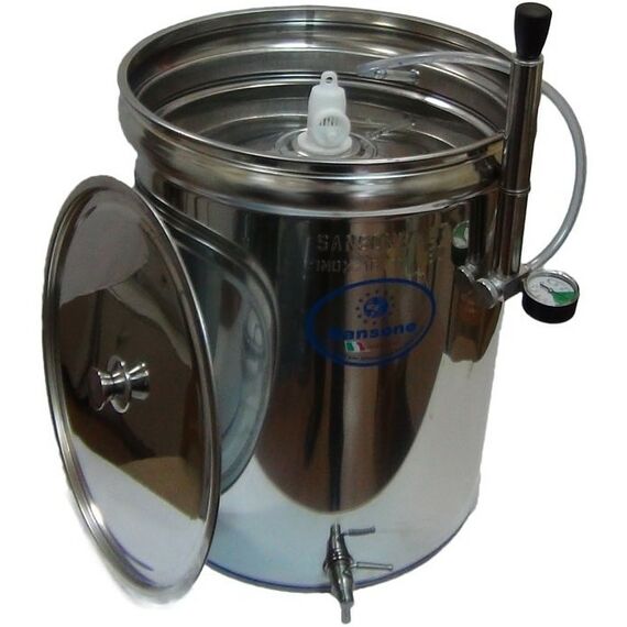 Емкости из нержавеющей стали:  Ёмкость (бочка) для хранения и брожения 750 л фотографии