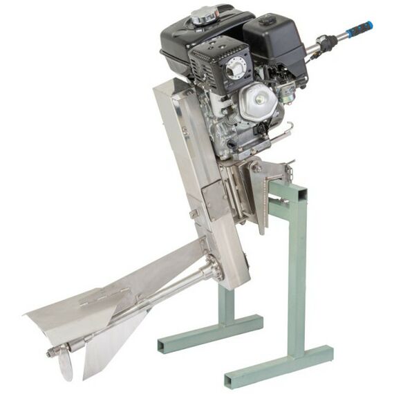 Моторы лодочные:  Лиман, прямая ременная передача, двигатель Lifan, 9 л.с., расход 2 л/ч фотографии