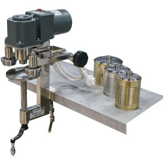 Закаточные машинки:  М3Э 02 для закатки жестяных банок полуавтоматическая с 3-мя патронами фотографии