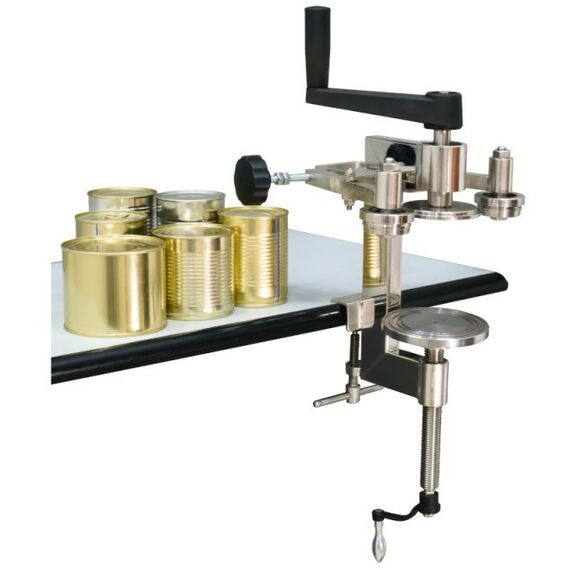 Закаточные машинки:  М3 07 для закатки жестяных банок ручная с 3-мя патронами фотографии