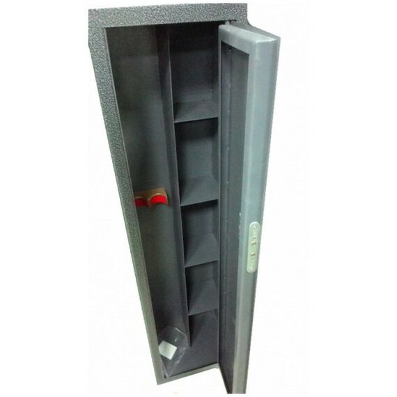 Сейфы и металлические шкафы:  Оружейный шкаф для 2 ружей крашенный фотографии