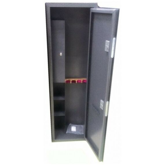 Сейфы и металлические шкафы:  Оружейный шкаф для 4 ружей крашенный фотографии