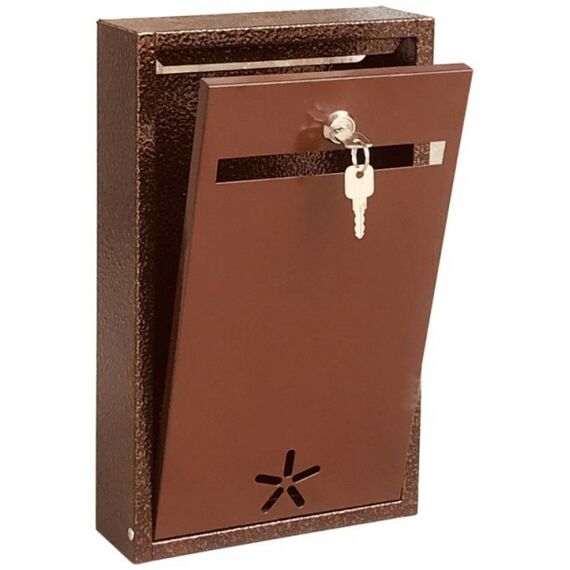 Почтовые ящики:  Почтовый ящик Эконом антик медь-коричневый фотографии