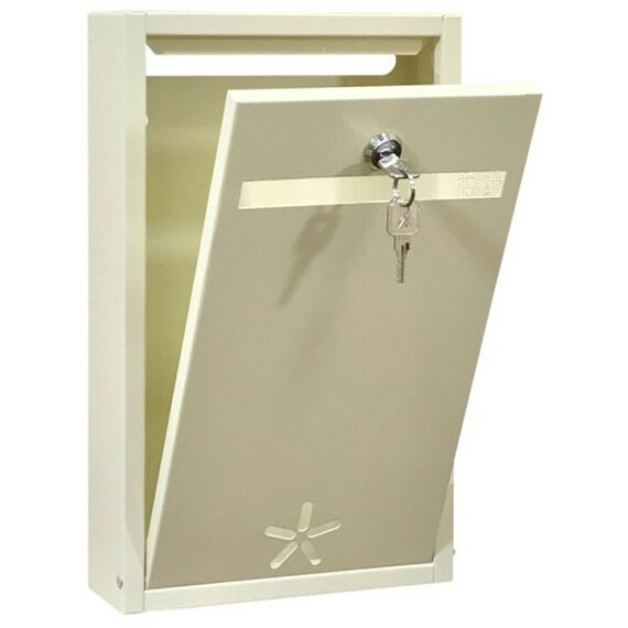 Почтовые ящики:  Почтовый ящик Эконом бежевый фотографии