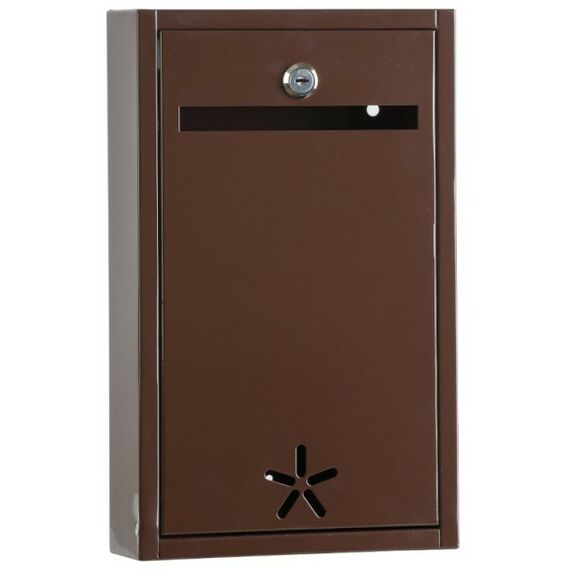 Почтовые ящики:  Почтовый ящик Эконом коричневый фотографии