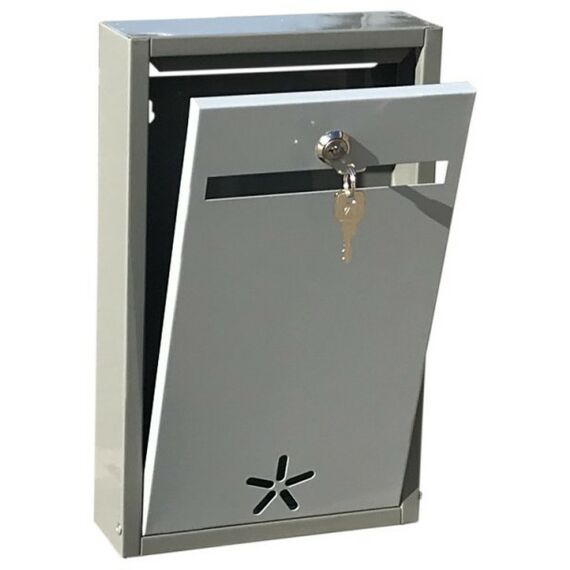 Почтовые ящики:  Почтовый ящик Эконом темно-серыйсерый фотографии