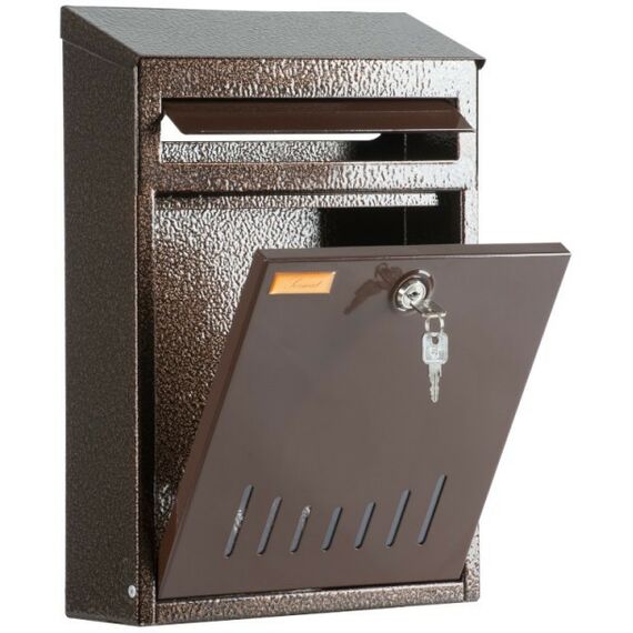 Почтовые ящики:  Почтовый ящик Элит антик медь-коричневый фотографии