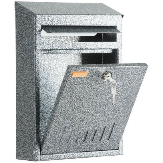 Почтовые ящики:  Почтовый ящик Элит антик серебро фотографии