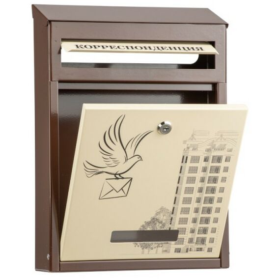 Почтовые ящики:  Почтовый ящик Элит дизайнерский с печатью рисунка №16 фотографии