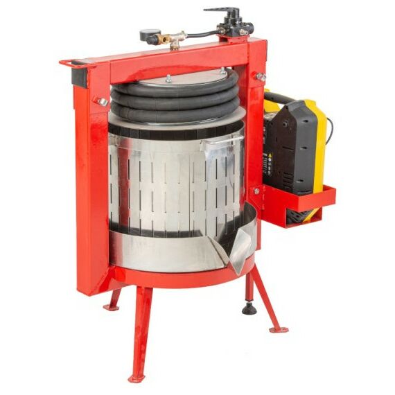 Прессы для отжима:  Пресс пневматический "Муромец БП" 50 л корзина из нерж.стали фотографии