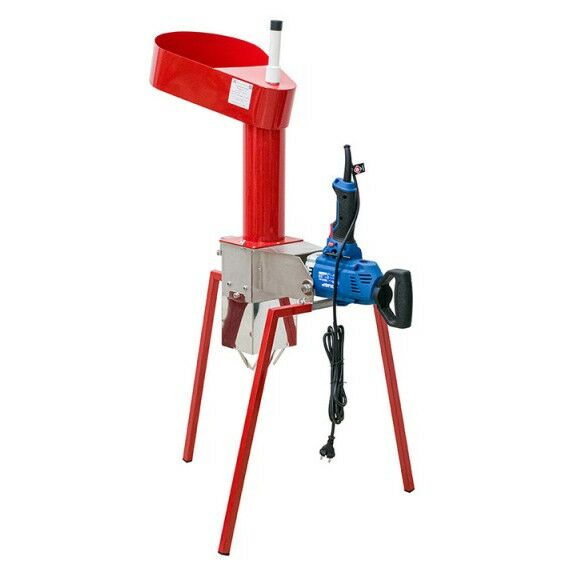 Измельчители:  Дробилка для яблок "Кормилец" с дрелью фотографии