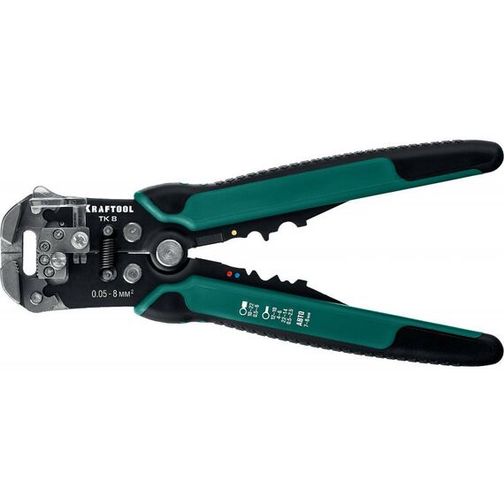 Электромонтажный инструмент: Стриппер автоматический многофункциональный KRAFTOOL TK-8 0.05 - 8 мм2 [22637] фотографии