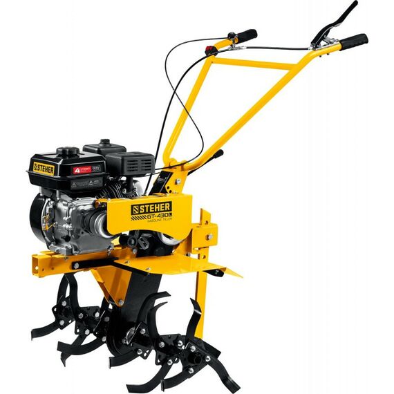 Культиваторы: Бензиновый мотоблок STEHER GT-430 L с понижающей передачей, 7 л.с., без колес фотографии