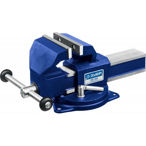 Тиски, струбцины, наковальни, верстаки: Слесарные тиски Зубр УРАЛ 130 мм [32606-125] фотографии