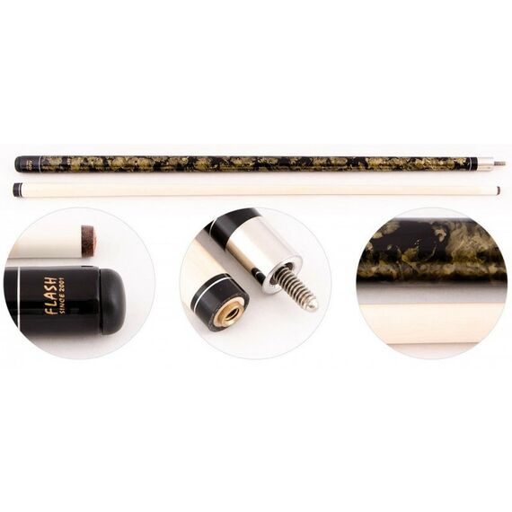 Кии для бильярда: Кий для пула 2-pc Classic Flash золотистый фотографии