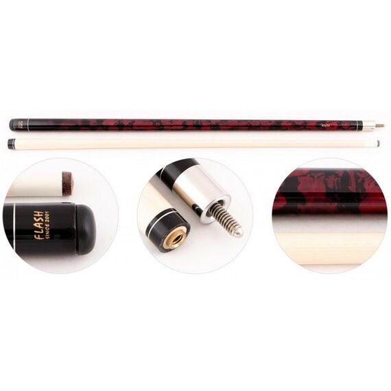 Кии для бильярда: Кий для пула 2-pc Classic Flash красный фотографии