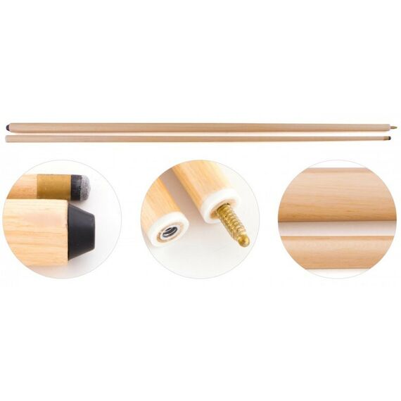 Кии для бильярда: Кий для снукера 2-pc  226 cм удлиненный, коричневый фотографии