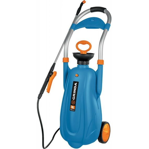 Опрыскиватели садовые: Опрыскиватель GRINDA PROLine PW-16 16 л., на колёсах, с широкой горловиной [8-425163] фотографии
